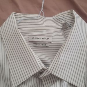 Joseph Abboud French cuff dress shirt 20/34-35